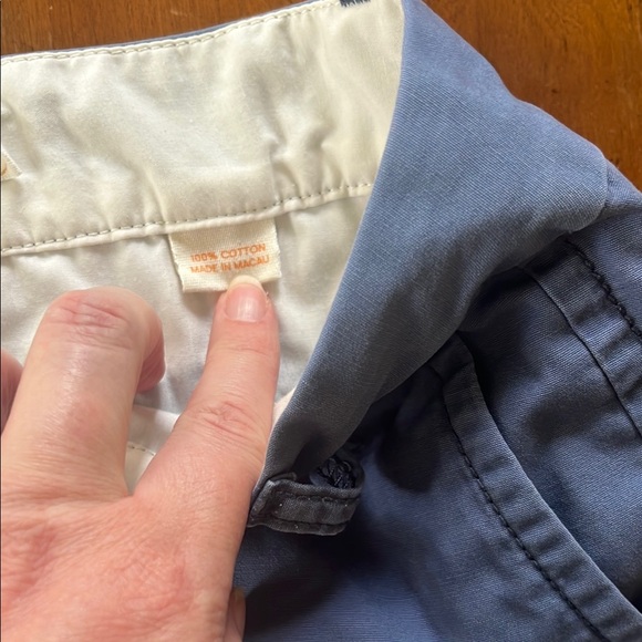 J Crew Blue Embroidered Women's Shorts - Picture 3 of 5